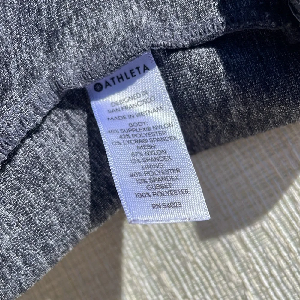 Athleta Women’s Modern Metro Skort Black Heather Size Large Tall (LT)